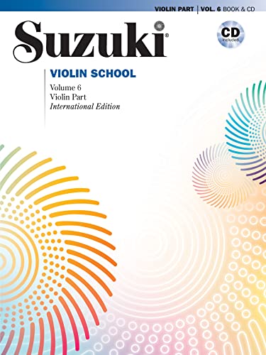 Suzuki Violin School, Volume 6: International Edition (Book & CD) (Suzuki Violin School, 6)